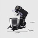 Batidora de pedestal 5.5L Negra 127V 850W/Opciones de 10 velocidades(mantenga su móvil abierto)