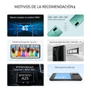 Smartphone N30 4GB + 128GB RAM 16MP Píxeles (mantenga su móvil abierto)