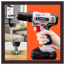 Taladro eléctrico de 21V con capacidad de 12000mAh para 1 hora de duración de la batería(venta de liquidación)