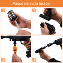 Hidrolimpiadora 21V Batería 10000mAh 30 minutos de duración de la batería(mantenga su móvil abierto)