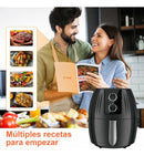 Freidora De Aire Multifuncional Premium Negro 5L WAHAHA(promoción de precio súper bajo)