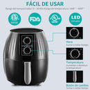 Freidora de aire inteligente de gran capacidad 6L(venta de liquidación)