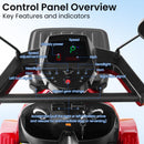 THLAND Heavy Duty 4 Wheel Mobility Scooter for Seniors & Adults, 500 lbs Capacity, Electric Powered Chair with 1000W Motor, All-Terrain Fast Travel, 30 Miles Long Range Battery, Bluetooth Speaker