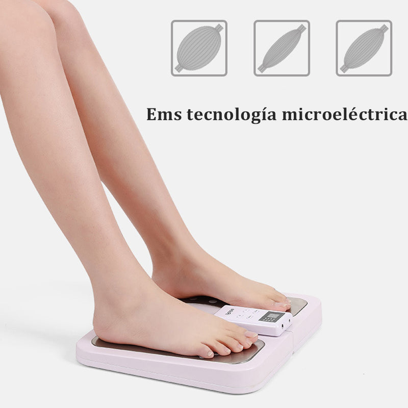 Masajeador de pies casero de fisioterapia de pulso de baja frecuencia