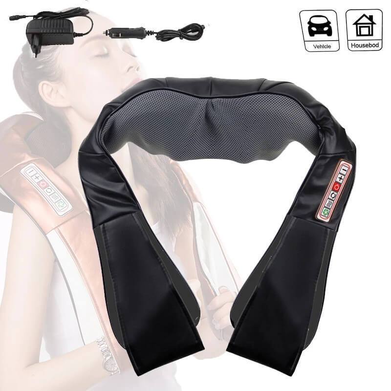 Masajeador De Hombros Y Cuello, Terapia De Amasamiento Multifuncional Del Dolor Para Todo El Cuerpo,4D Onmedics For Masajeadores Eléctricos Amasamiento Con Mantón De Masaje Cálido