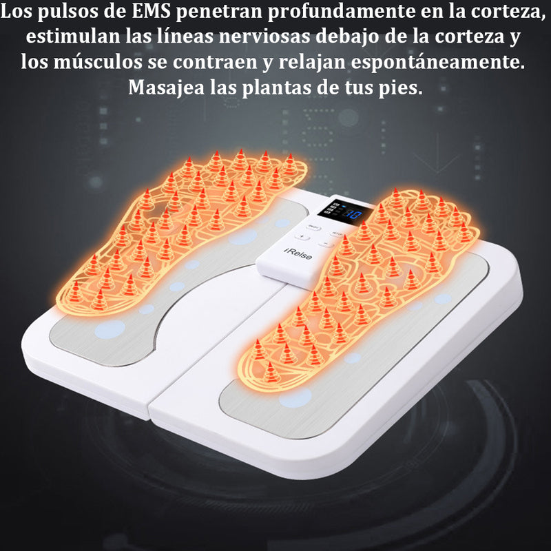 Masajeador de pies casero de fisioterapia de pulso de baja frecuencia