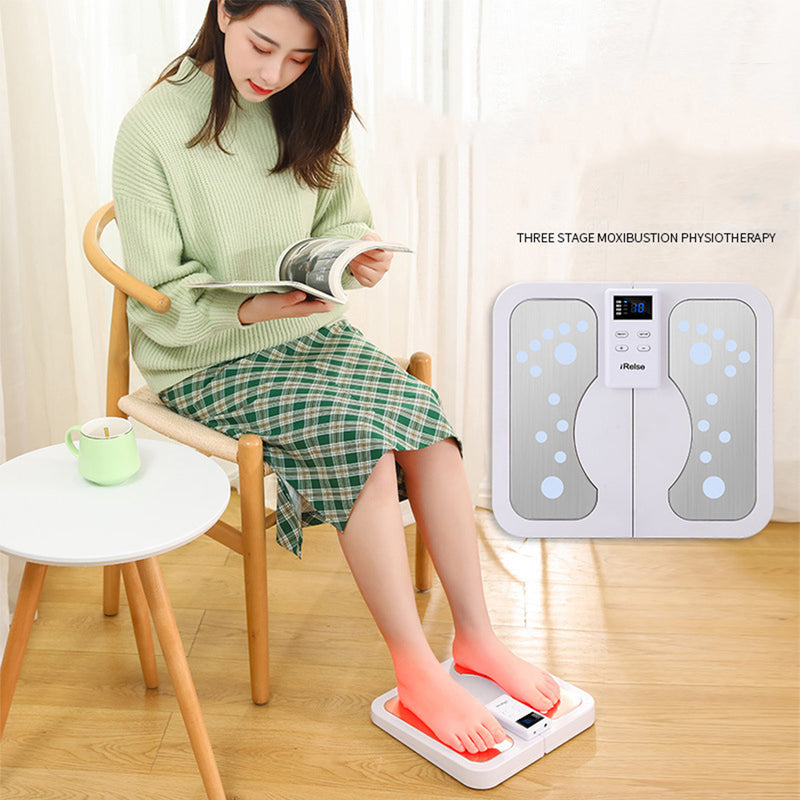 Masajeador de pies casero de fisioterapia de pulso de baja frecuencia