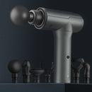 Mini pistola de masaje muscular conveniente masajeador muscular de vibración de alta frecuencia multifuncional