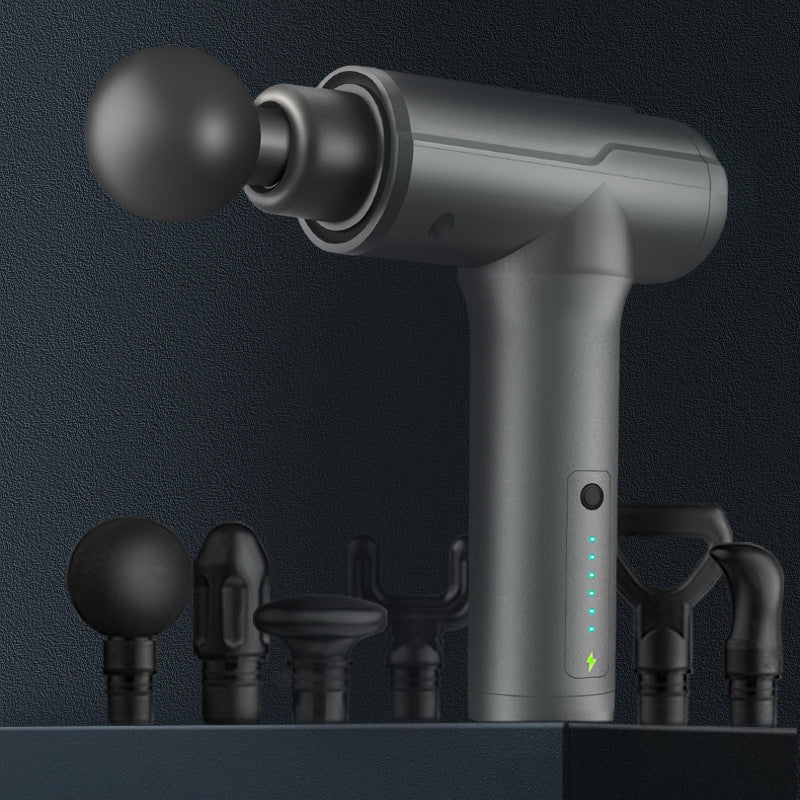 Mini pistola de masaje muscular conveniente masajeador muscular de vibración de alta frecuencia multifuncional