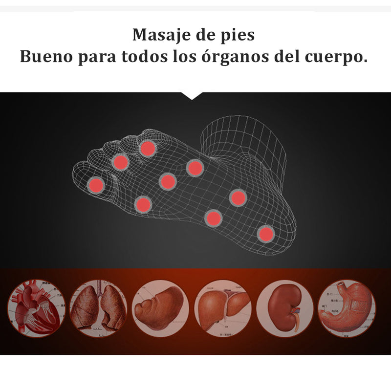 Masajeador de pies casero de fisioterapia de pulso de baja frecuencia