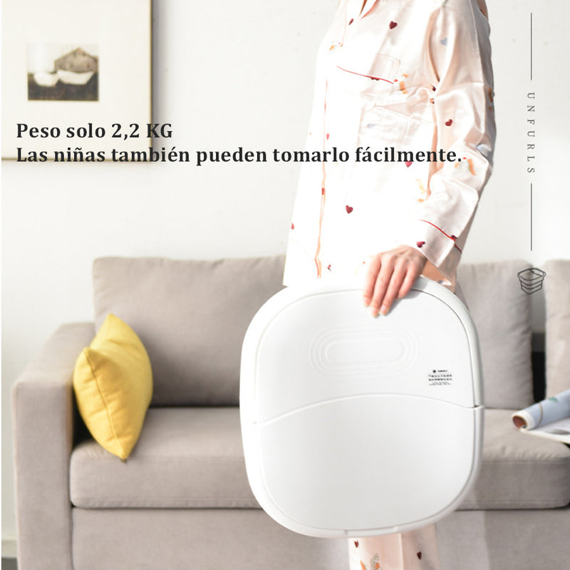 Baño de pies plegable calefacción eléctrica totalmente automática（mantenga su móvil abierto）