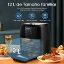 Freidora de aire de gran capacidad de 12L