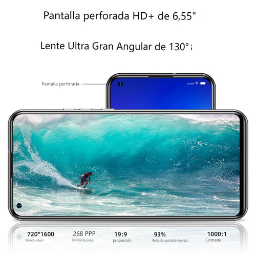 Smartphone N30 4GB + 128GB RAM 16MP Píxeles （mantenga su móvil abierto）