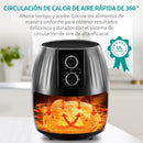 Freidora Eléctrica De Aire 5l Con Instructivo Y Recetario (venta de liquidación)