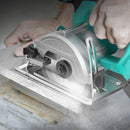 Batería de litio de sierra circular eléctrica recargable cortadora eléctrica portátil de 5 pulgadas（mantenga su móvil abierto）