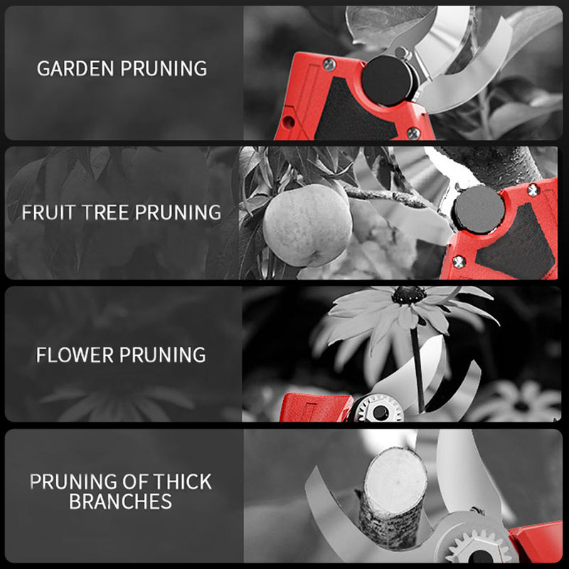 Tijeras De Podar Eléctricas Recargables Cortadoras De Ramas（mantenga su móvil abierto）