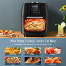 Freidora de aire de gran capacidad de 12L