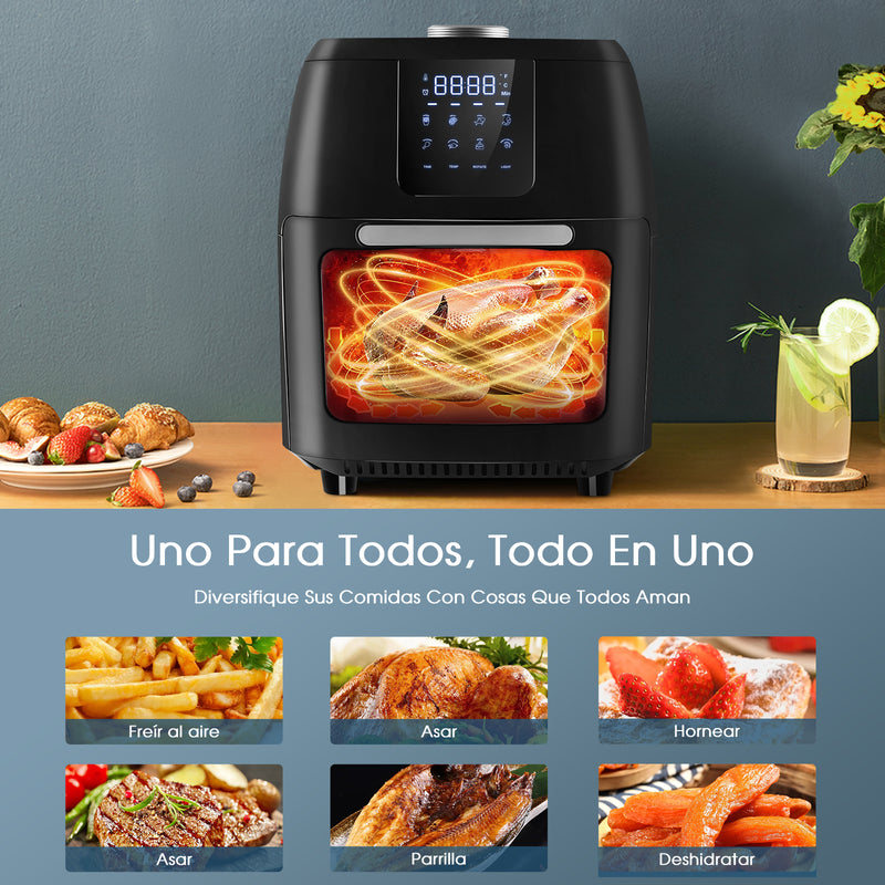 Freidora de aire de gran capacidad de 12L