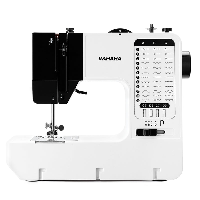 Maquina de Coser Portatil 36 Tipos de Puntadas 4 modos de energía（mantenga su móvil abierto）