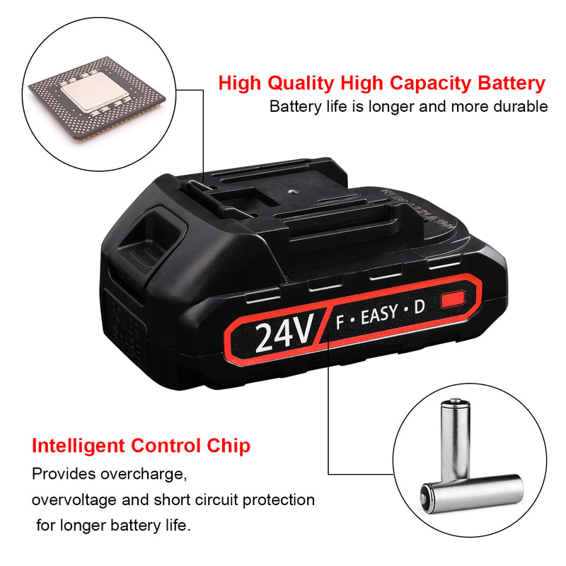 Motosierra portátil recargable de 6 pulgadas（venta de liquidación）