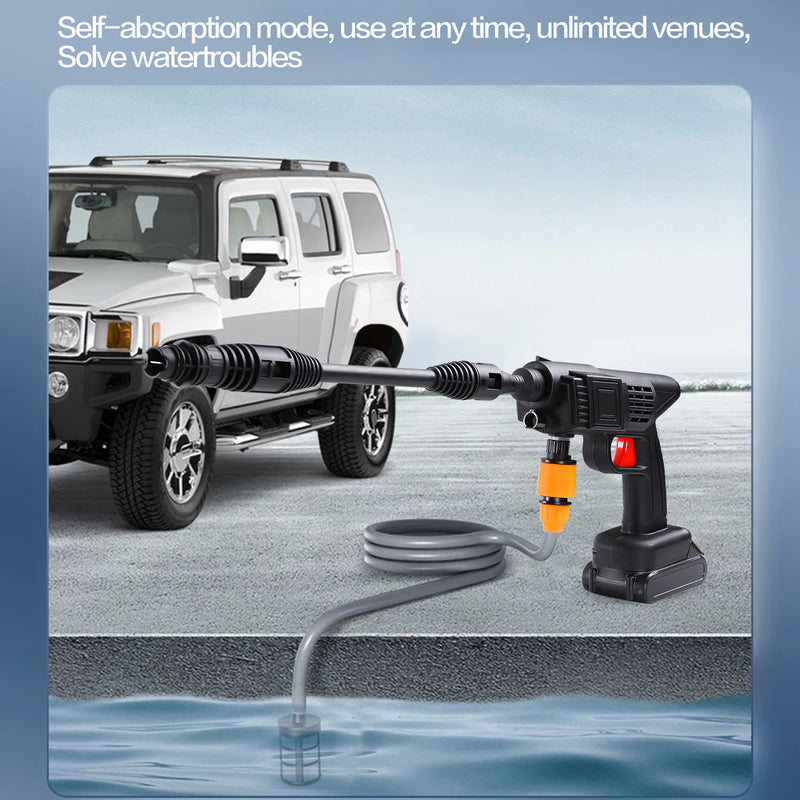 Hidrolimpiadora 21V Batería 10000mAh 30 minutos de duración de la batería（mantenga su móvil abierto）