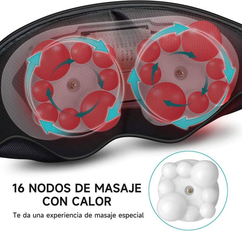 Masajeador De Hombros Y Cuello, Terapia De Amasamiento Multifuncional Del Dolor Para Todo El Cuerpo,4D Onmedics For Masajeadores Eléctricos Amasamiento Con Mantón De Masaje Cálido