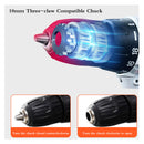 Taladro compacto de 18 velocidades de 21 V Batería de litio dual（mantenga su móvil abierto）