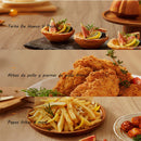 Freidora de aire táctil LCD multifuncional para el hogar