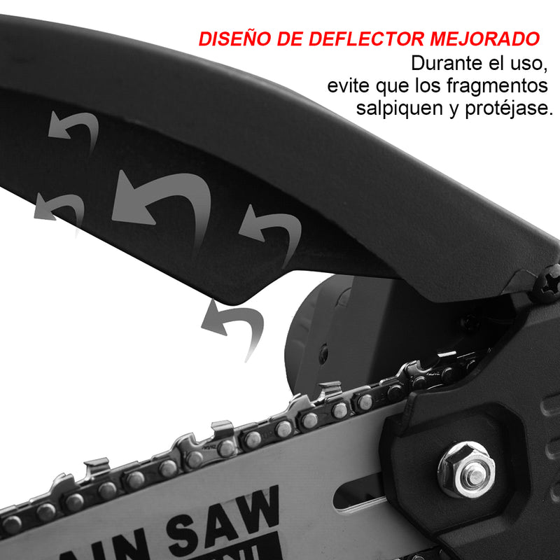 Motosierra portátil recargable de 6 pulgadas（venta de liquidación）