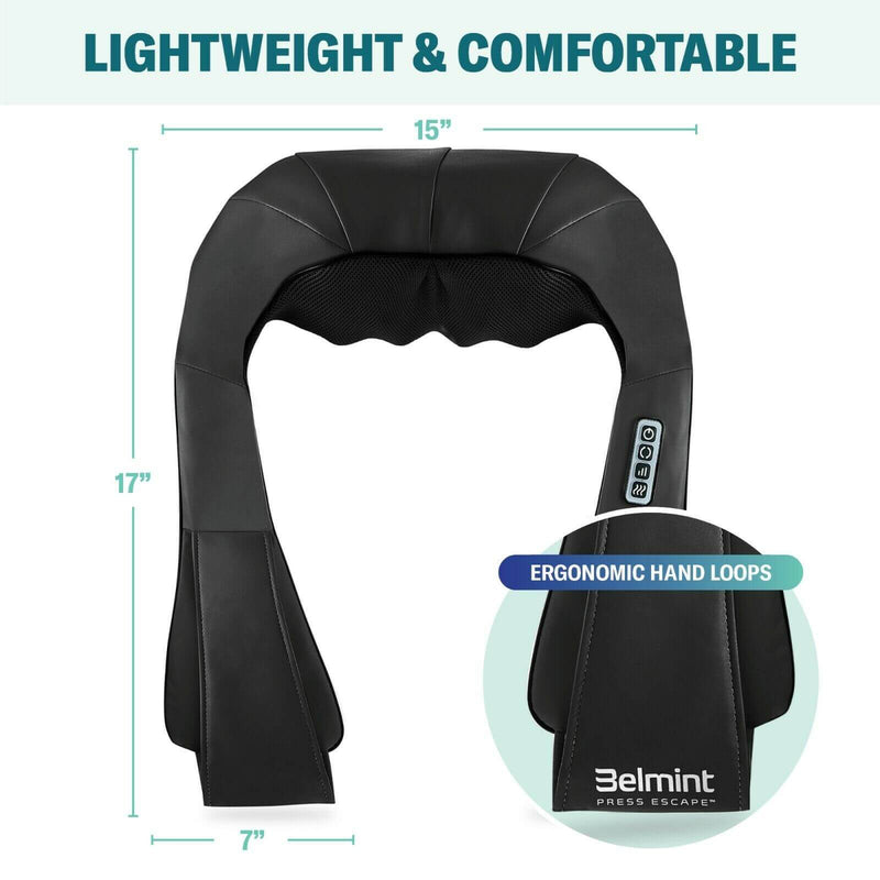 Masajeador De Hombros Y Cuello, Terapia De Amasamiento Multifuncional Del Dolor Para Todo El Cuerpo,4D Onmedics For Masajeadores Eléctricos Amasamiento Con Mantón De Masaje Cálido