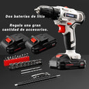 Taladro eléctrico de 21V con capacidad de 12000mAh para 1 hora de duración de la batería（venta de liquidación）