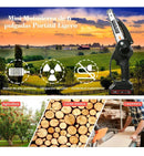 Motosierra portátil de 6" 2 baterías 3 cadenas (Oferta de liquidación)