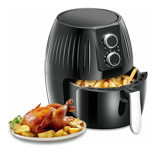Freidora De Aire Multifuncional Premium Negro 5L WAHAHA(promoción de precio súper bajo)