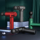 Mini pistola de masaje muscular conveniente masajeador muscular de vibración de alta frecuencia multifuncional