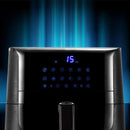 Freidora de aire de 7L con pantalla táctil LED