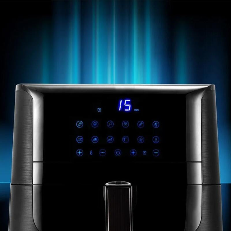 Freidora de aire de 7L con pantalla táctil LED