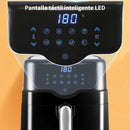 Freidora de aire táctil LCD multifuncional para el hogar